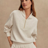 Davidson Sweat Ivory Marl