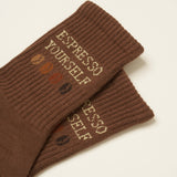 Coffee Lover Grip Pilates Socks