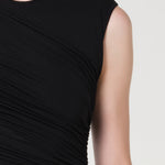 Ester Twist Dress Black