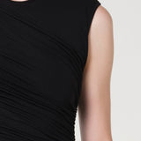 Ester Twist Dress Black