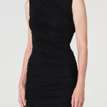 Ester Twist Dress Black