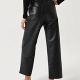 Ren Straight Leather Pant Detox