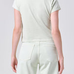 Adine Shrunken Tee Mint Cream