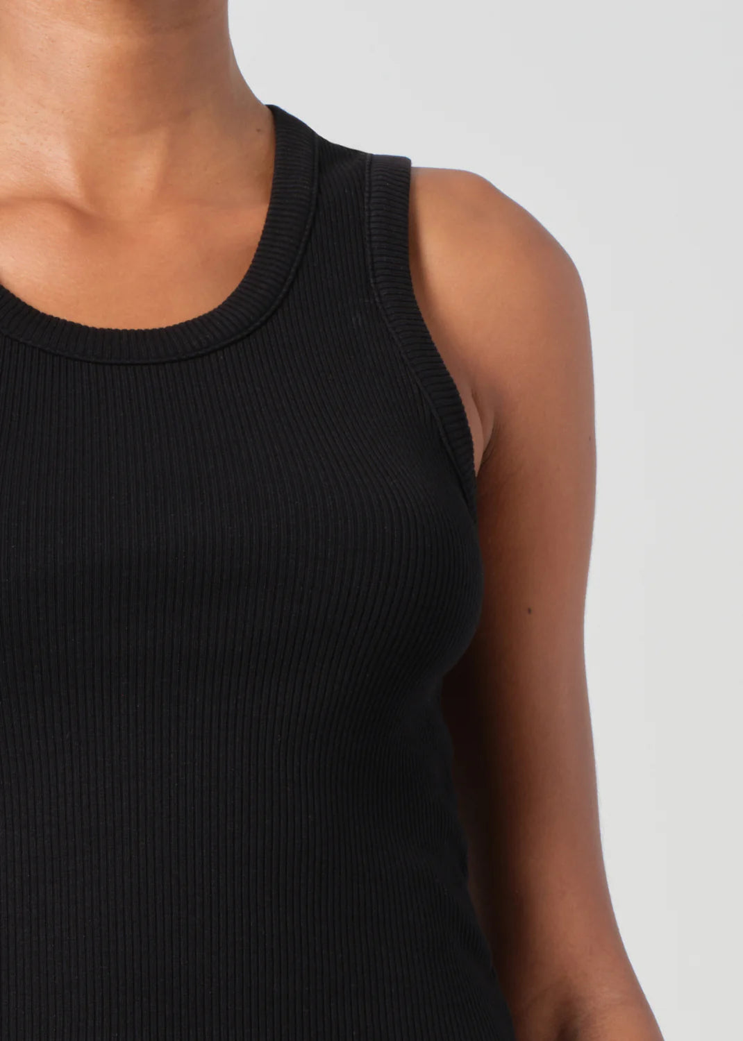 Poppy Tank Black