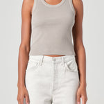 Shrunken Poppy Tank in Drab