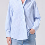 Aris Button Up Shirt Banks Stripe