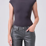 Agata Bodysuit Carob (Chocolate Brown)