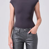 Agata Bodysuit Carob (Chocolate Brown)