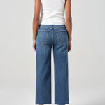 Harper Straight Crop Jean in Motion