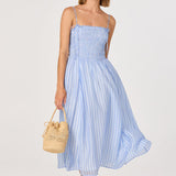 Lahela Dress Blue Stripe