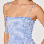 Lahela Dress Blue Stripe