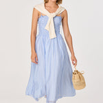 Lahela Dress Blue Stripe