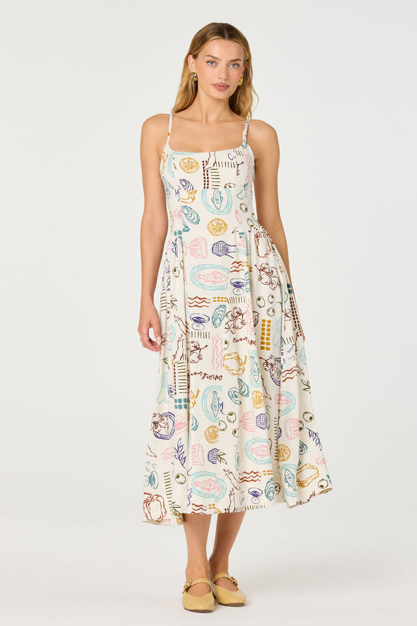 Ansley Dress Off White Picnic