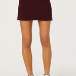 Eryn Sweater Skirt Wine