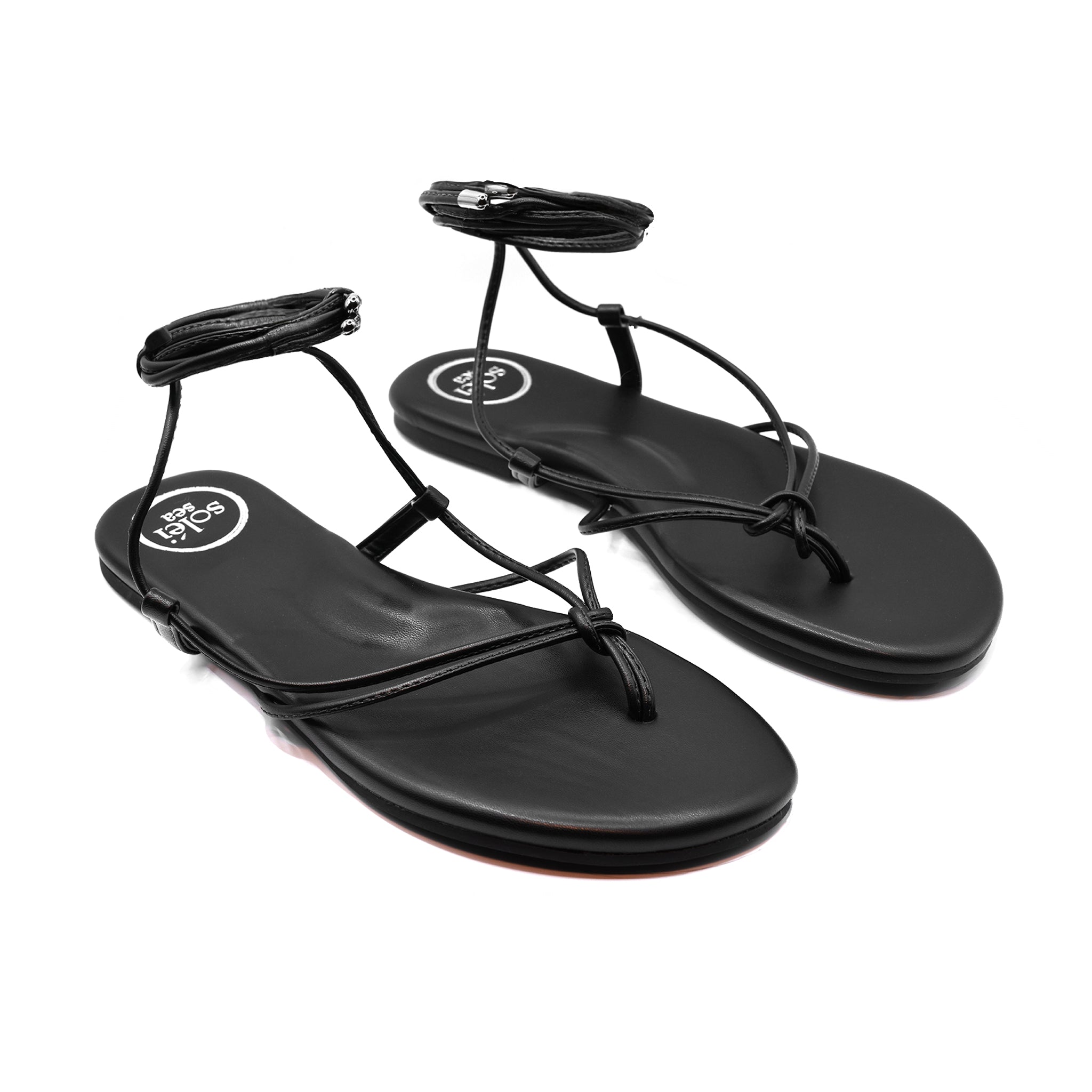 Angie Tie Up Arched Flip Flop Sandal