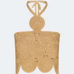 Atlas Crochet Top Natural