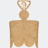 Atlas Crochet Top Natural