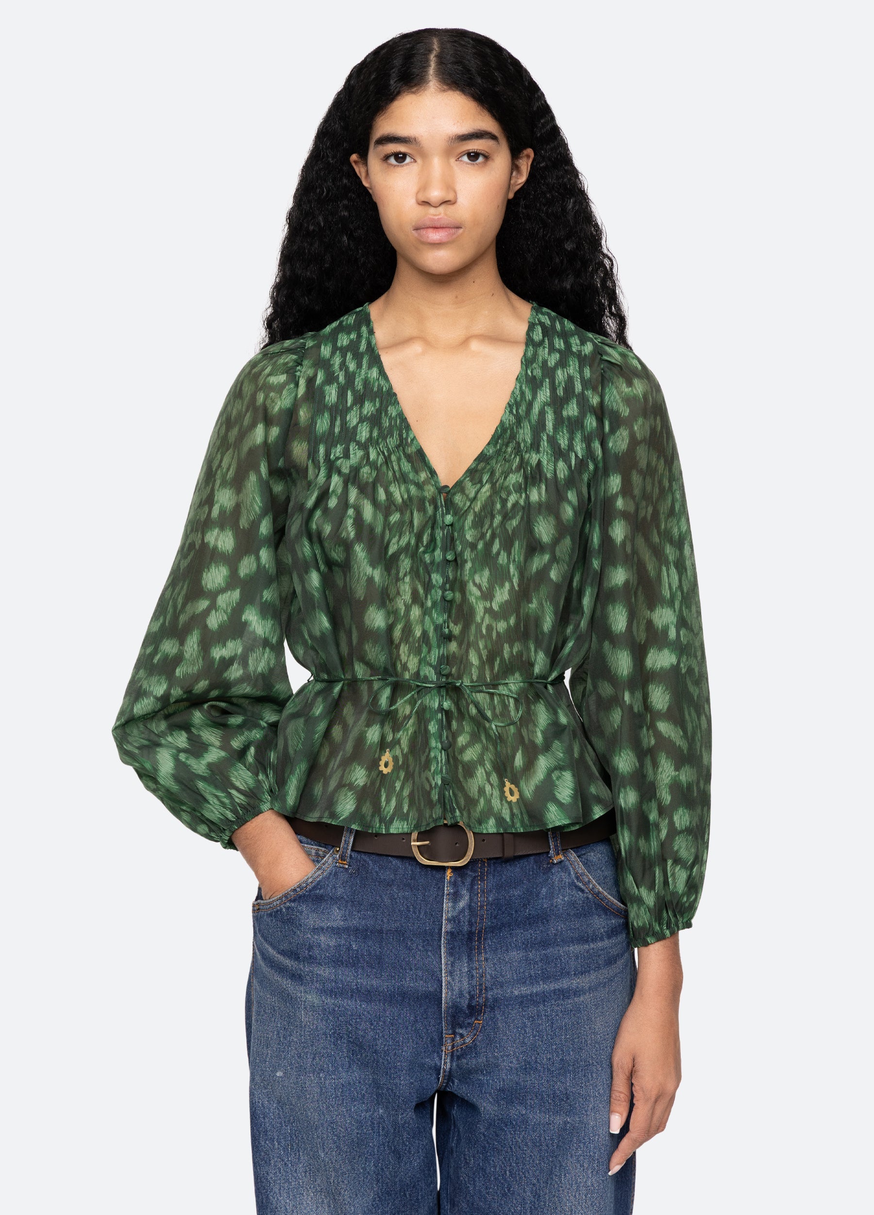 Claude Leapord Top Long Sleeve