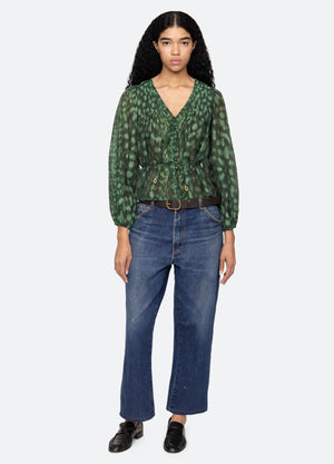 Claude Leapord Top Long Sleeve