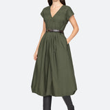 Sullivan Sportswear Belted Bubble Dress Ivy