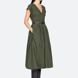 Sullivan Sportswear Belted Bubble Dress Ivy