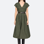 Sullivan Sportswear Belted Bubble Dress Ivy