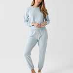 Johnny French Terry Easy Sweatpant Baby Blue