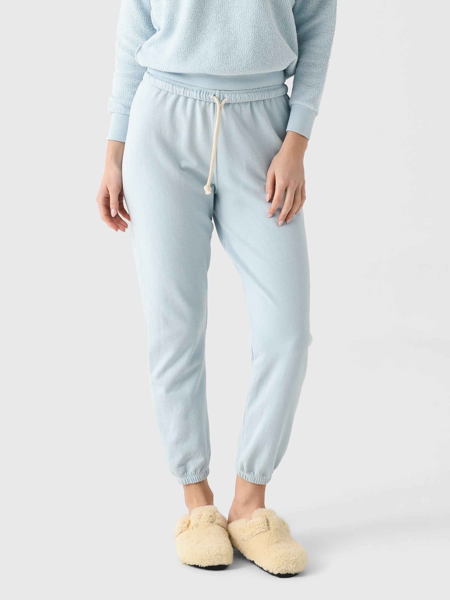 Johnny French Terry Easy Sweatpant Baby Blue