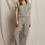 Bailey Velour Jogger Heather Grey