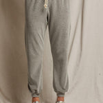Bailey Velour Jogger Heather Grey