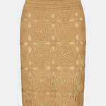 Beep Beep Midi Skirt Natural