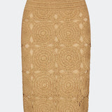 Beep Beep Midi Skirt Natural