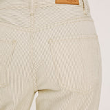 Belmont Arc Jean Ecru Railroad Stripe