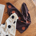 Pois Scarf Cream