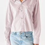 Ruth Crop Shirt Wisteria Pink