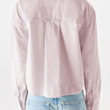 Ruth Crop Shirt Wisteria Pink