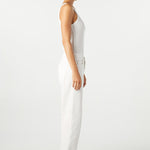 Billie Crop Wide Leg Alabaster