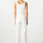Billie Crop Wide Leg Alabaster
