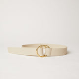 Tumble Belt Bone Gold