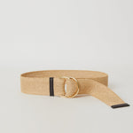 Tumble Meadow Belt Chocolate Gold