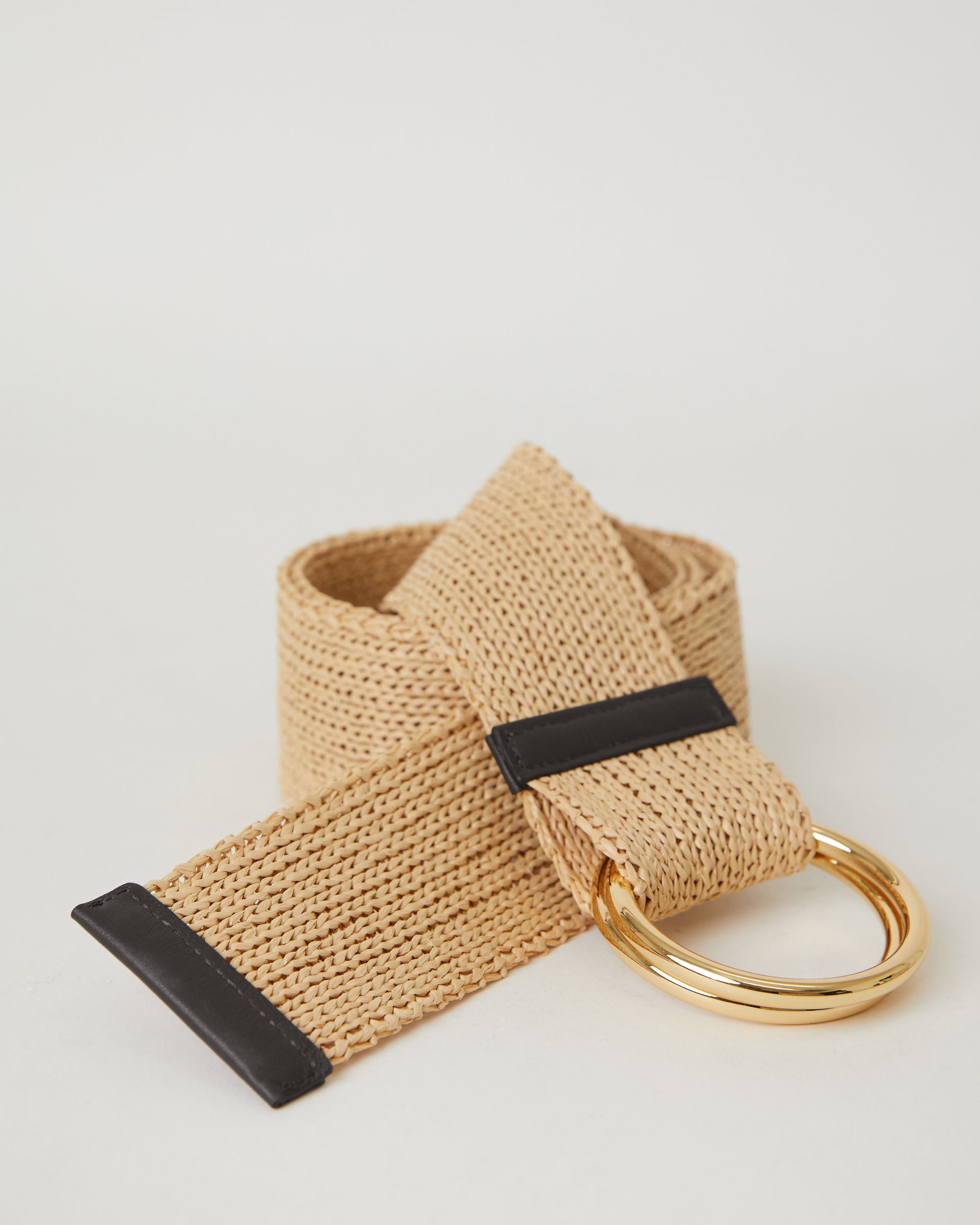 Tumble Meadow Belt Chocolate Gold