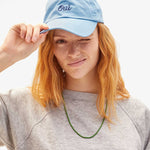Baseball Hat Sky Blue Navy Embroidered Oui