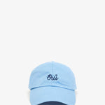 Baseball Hat Sky Blue Navy Embroidered Oui