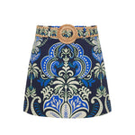 Blaze Skirt Palm Pavillion Cobalt
