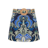 Blaze Skirt Palm Pavillion Cobalt