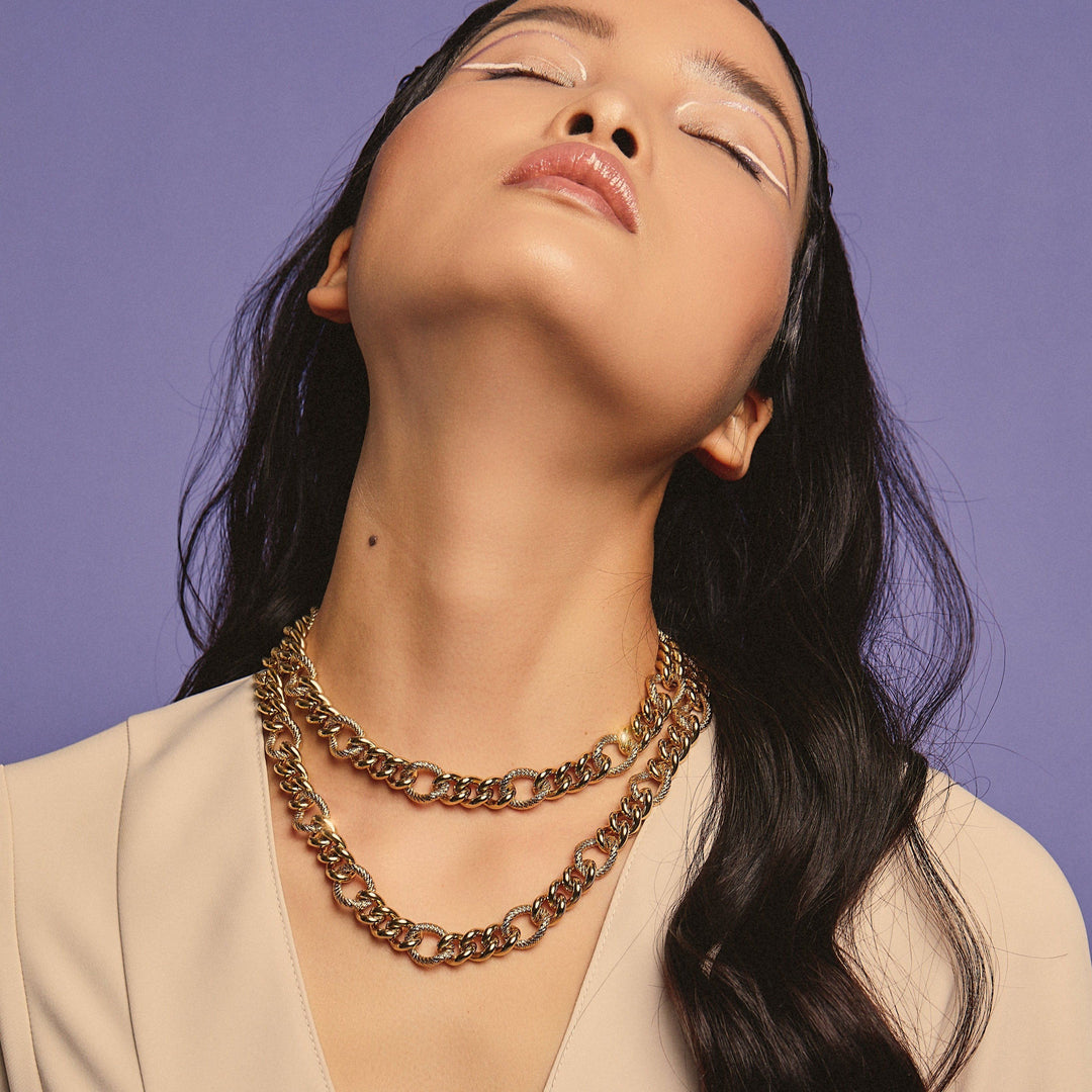 Lana Choker / Double Bracelet Gold