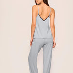 Frida Cami/Pant PJ Set Gray Dawn/Navy