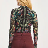Marta Dusk Primrose Top Dusk Primrose