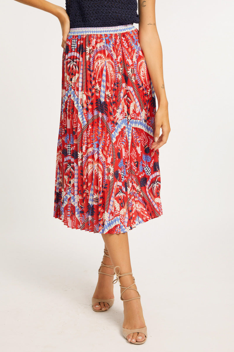 Mia Ruby Tropics Skirt