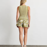 Fallon Short Artichoke/ Lilac Multi